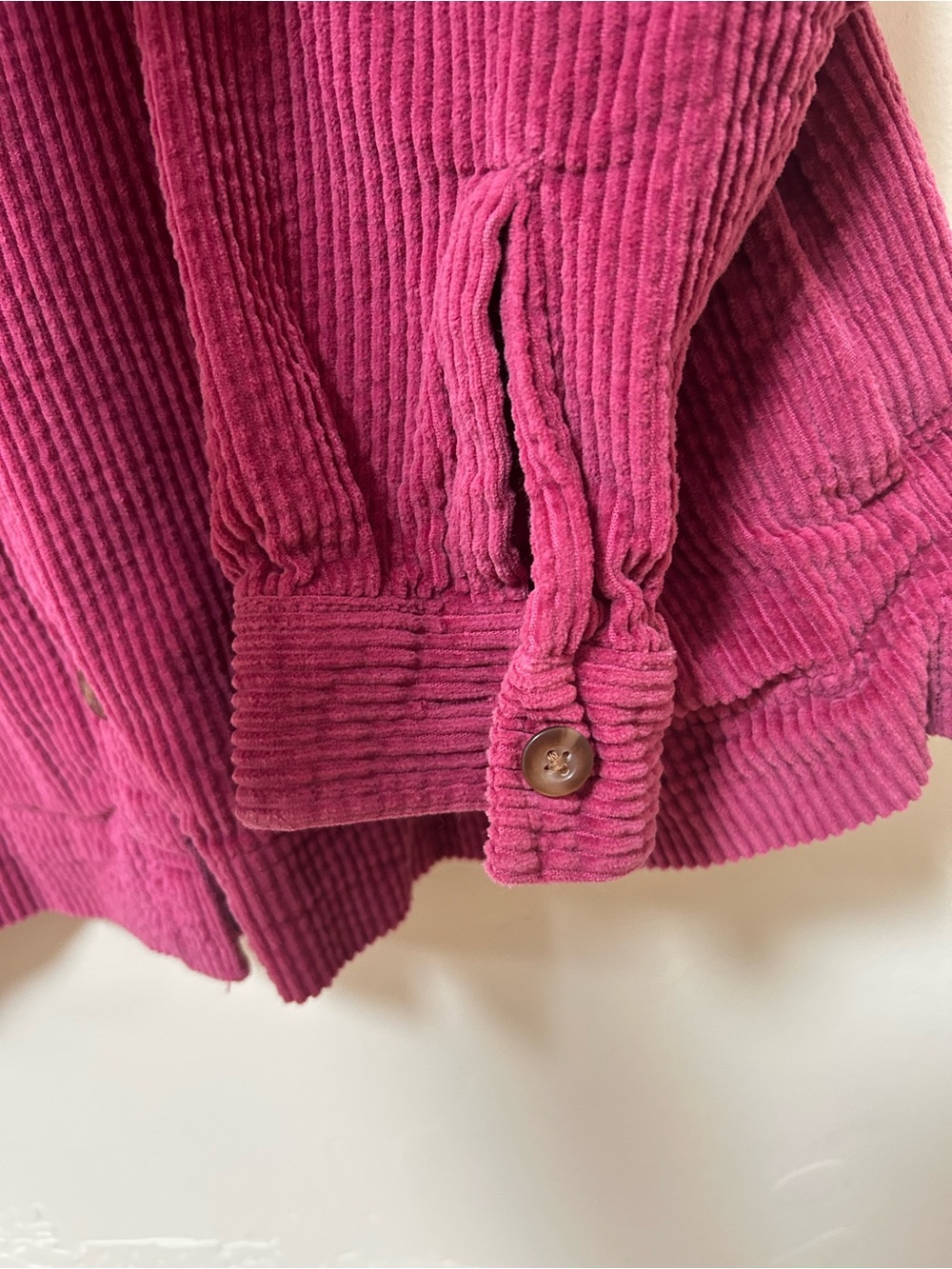 LL Bean Corduroy Button Front Shirt Jacket Size XL - Picture 4 of 14